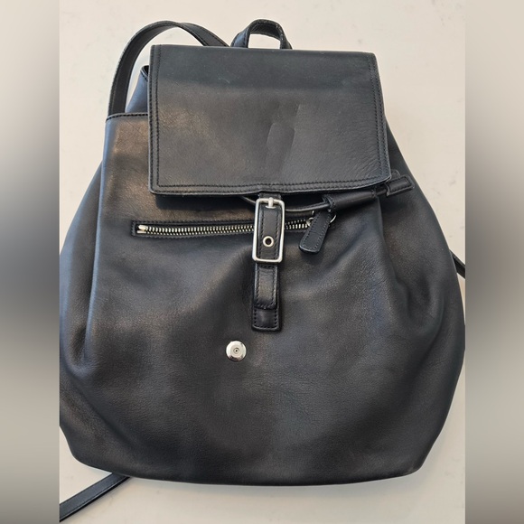 Vintage Coach Leather Backpack - Picture 1 of 3